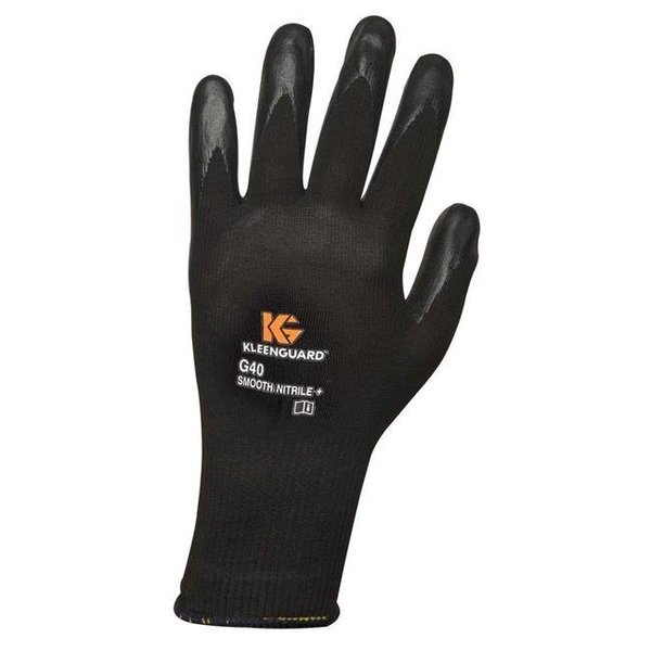 Kimberly-Clark Professional Kimberly-Clark Professional 412-38431 G40 Smooth Nitrile Coated Glove - Black; Extra Large 412-38431